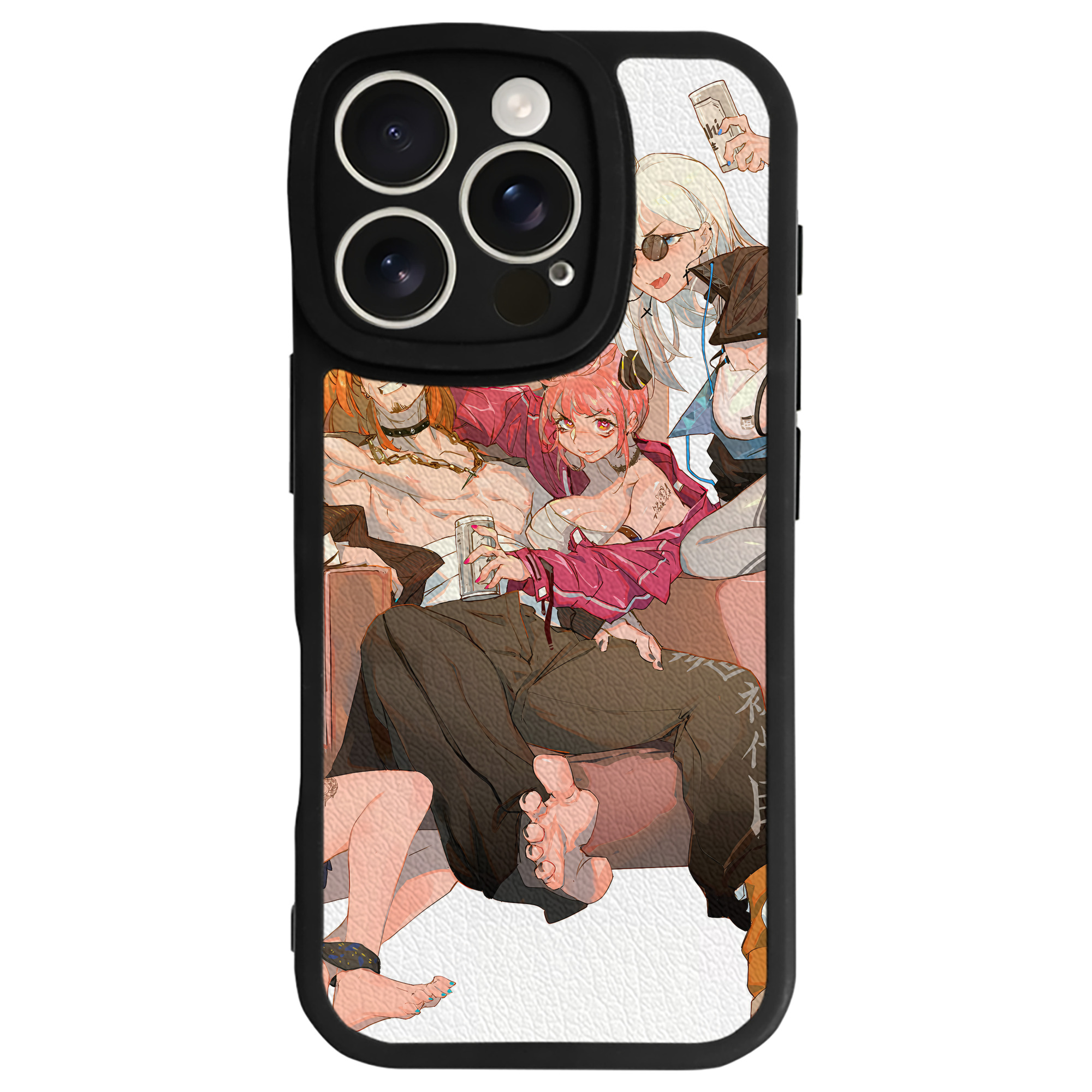 （画像用） SPY×FAMILY间谍家家酒 【iPhone 16シリーズ対応】シリコンスマホケース（レザー調） 材質：シリコン